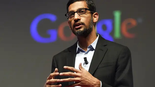 Sundar Pichai, CEO của Google. Ảnh: CNBC
