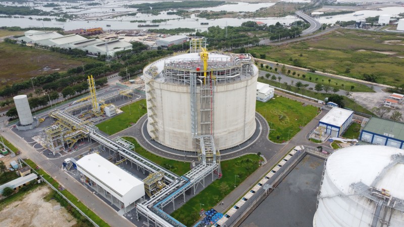 Điện khí LNG Việt Nam hiện tại mới trong giai đoạn chập chững hình thành. Ảnh: T.L.