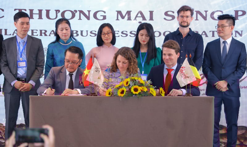 Vinacacao và Libeert ký kết thương mại song phương ngày 14/12/2023 tại TP.HCM