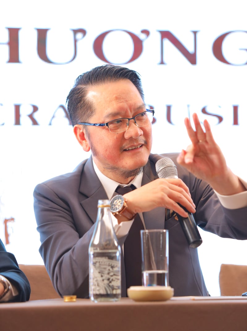 Ông Francesco Trần Văn Liêng – Chủ tịch kiêm sáng lập Vinacacao khẳng định, mô hình hợp tác song phương này giải quyết dứt điểm cạnh tranh cùng ngành, trên tinh thần hợp tác win-win