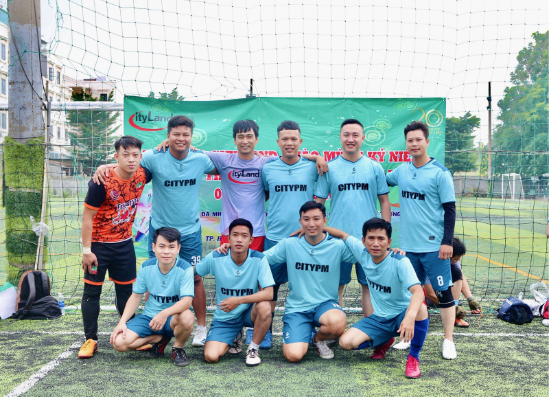 Đồng giải Ba bộ môn bóng đá mini: Team Citypm.