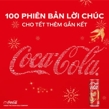 Lần đầu tiên Coca-Cola đưa thiết kế của con giáp lên bao bì giới hạn dịp tết