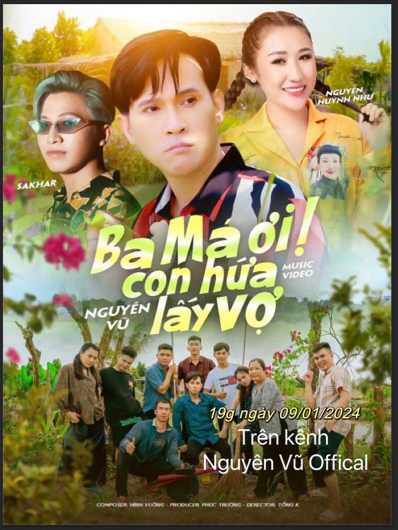 Nguyên Vũ ra mắt MV “Ba má ơi! Con hứa lấy vợ” (20)
