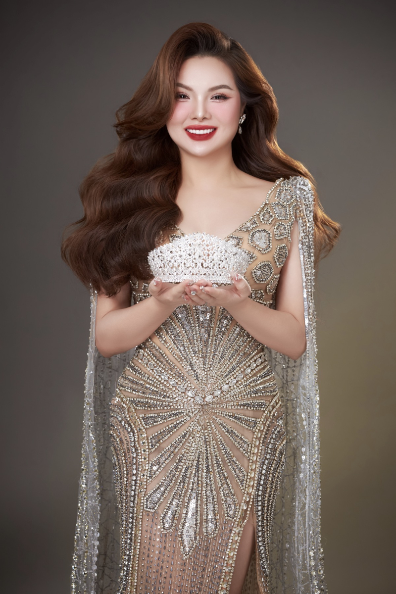 Ngọc Trang mong muốn lan toả những giá trị tốt đẹp của người phụ nữ Việt Nam đến với bạn bè quốc tế.