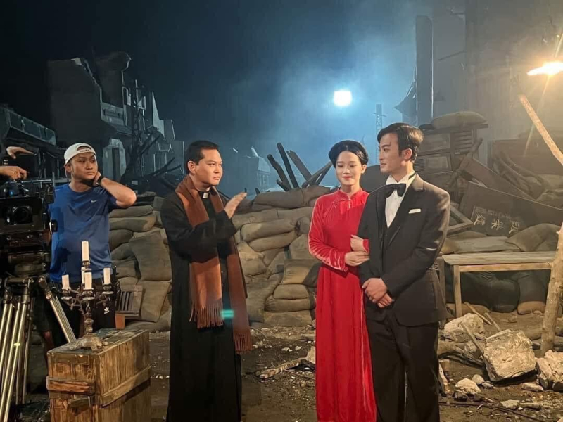 Cảnh trong phim Đào, phở và piano