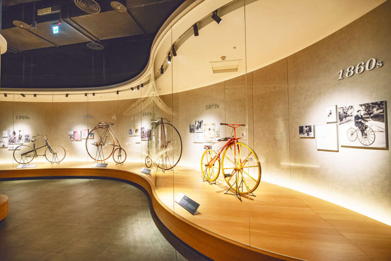 Bảo tàng lịch sử ngành xe đạp tại Đài Loan. Ảnh: Taichung Travel
