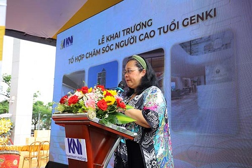 Bà Nguyễn Thị Kiều Oanh - Nhà sáng lập, Chủ tịch HĐQT Tập đoàn đầu tư Khôi Nguyên Ảnh Internet