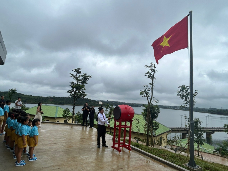 Những hồi trống khai giảng đầu tiên được vang lên tại Trường HVTT