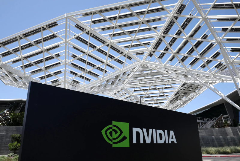 Trong năm ngoái, cổ phiếu Nvidia đã tăng trưởng gần 150%. Ảnh: NYT