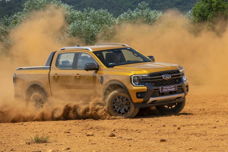 Ford Ranger là chiếc bán tải mạnh mẽ, đa năng