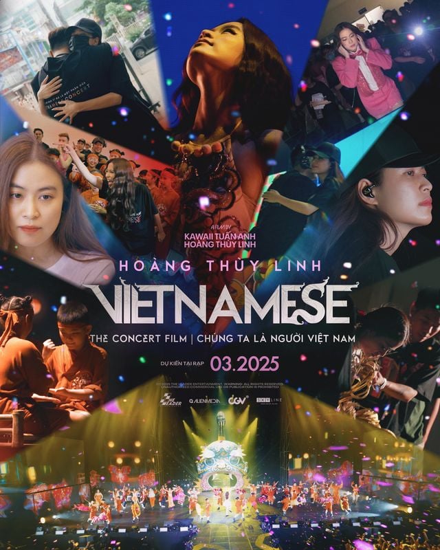 POSTER VIETNAMESE CONCERT FILM