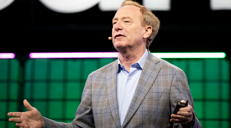 Phó Chủ tịch kiêm Tổng giám đốc Microsoft - Brad Smith. Ảnh: CNBC