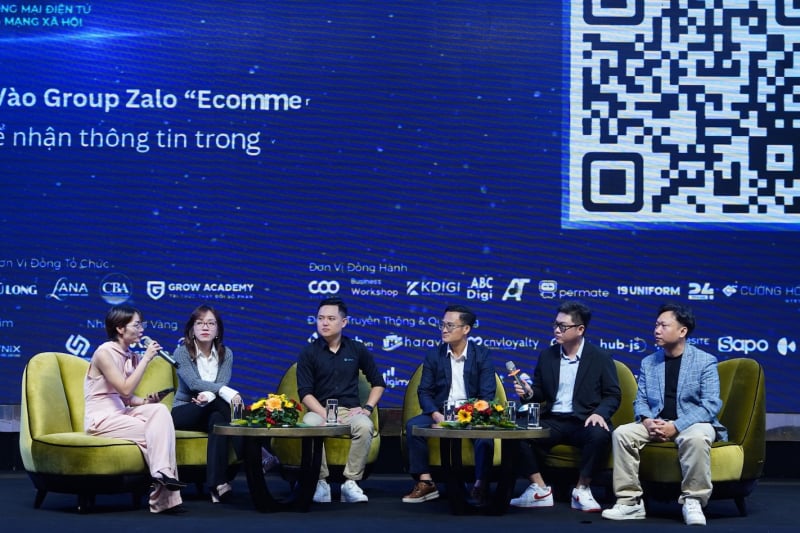 Ông Phan Huỳnh Khánh Duy - CGO ViHAT Group và Co Founder & CEO ViHAT Solutions chia sẻ tại sự kiện của Ecommerce Day Cần Thơ - Nguồn: Ecommerce Day VietNam