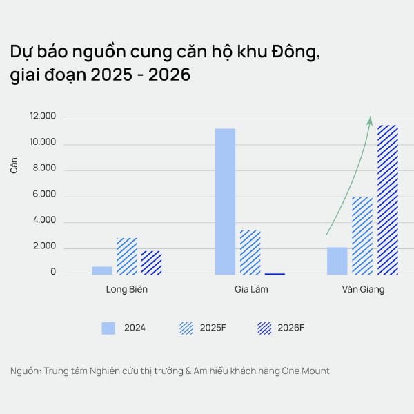 Văn Giang trở thành tâm điểm thị trường chung cư Hà Nội và Hưng Yên trong giai đoạn 2025 - 2026. Ảnh: TL.