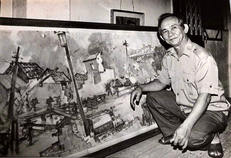 Hoạ sĩ Huỳnh Phương Đông để lại di sản đồ sộ với hàng ngàn tác phẩm hội hoạ