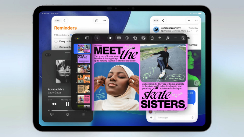 iPad đã có một số nâng cấp giúp máy tính bảng tiến gần hơn với trải nghiệm trên máy tính cá nhân. Ảnh: IGN