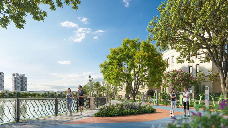 Vinhomes Green City sở hữu 5 công viên chủ đề, chăm sóc sức khỏe thể chất và tinh thần cho cư dân