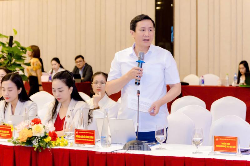 Đại diện Sở Tài chính Quảng Ninh trả lời kiến nghị của doanh nghiệp.