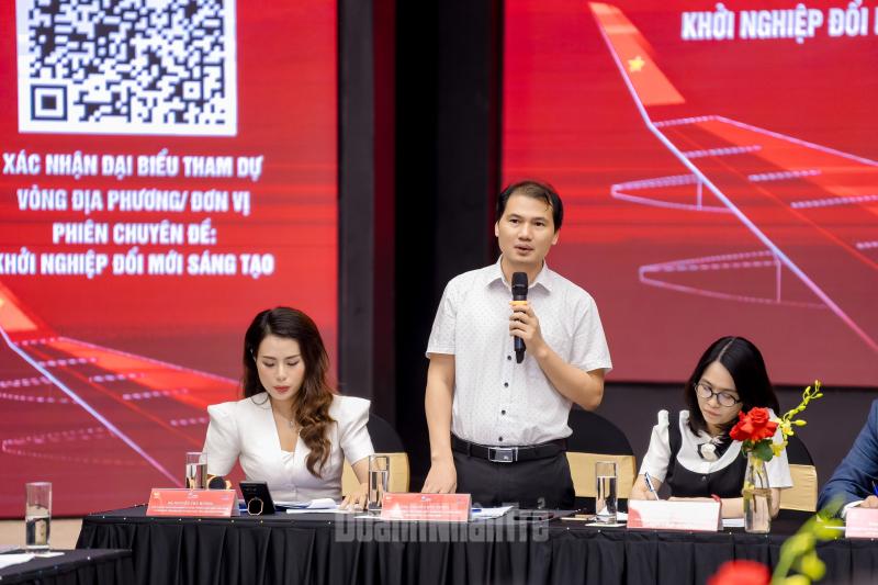 TS. Nguyễn Hữu Xuyên, Phó Viện trưởng Viện Chính sách KH&CN (Bộ KH&CN) kiến giải nhiều vấn đề liên quan tới việc triển khai Nghị quyết 57 và Nghị quyết 68 tới cộng đồng startup.