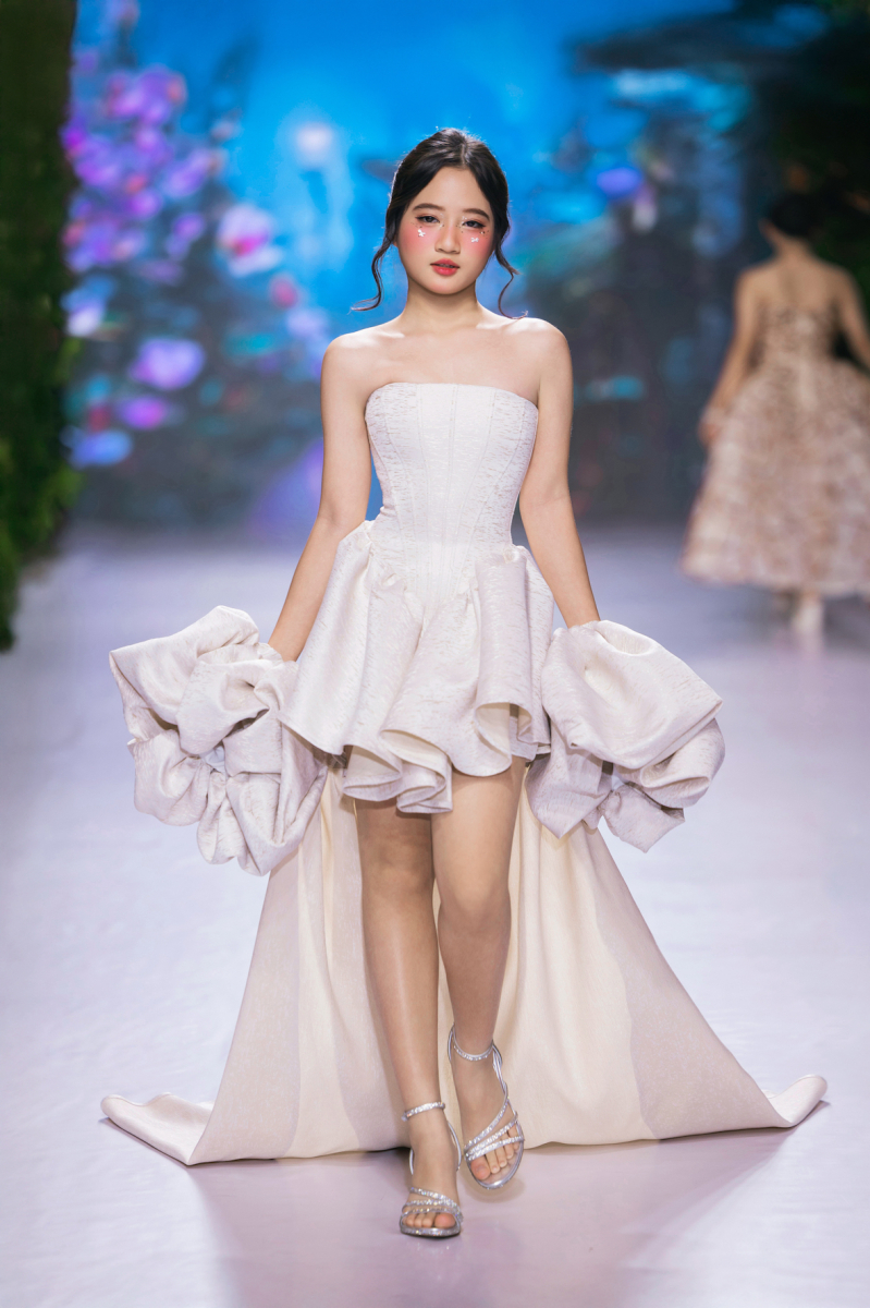 Cheryl Dương – một trong những học trò được đánh giá cao dưới sự dẫn dắt của siêu mẫu Xuân Lan.