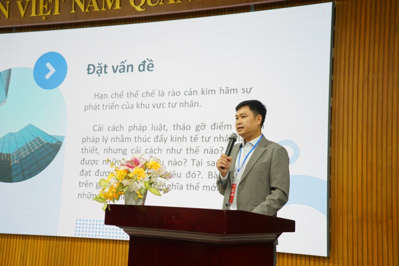 Tiến sĩ Đỗ Thanh Trung - giảng viên Trường Đaị học Luật TP.HCM
