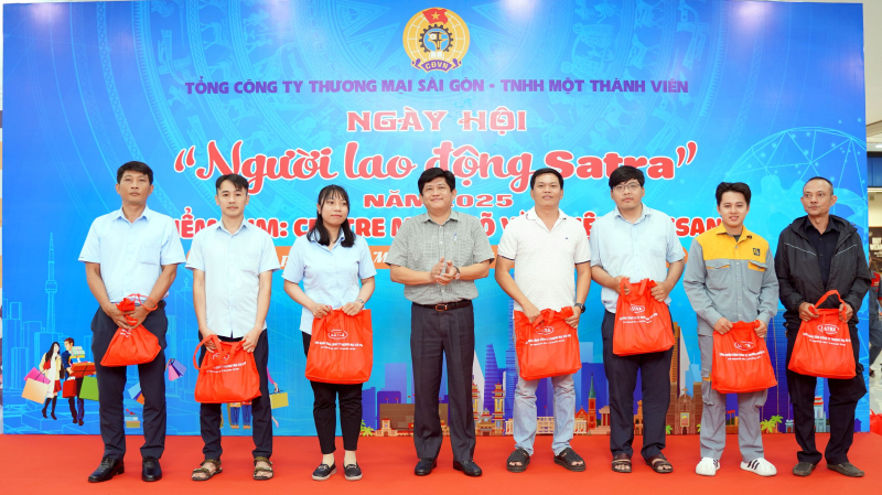 Chăm lo sức khỏe, đời sống người lao động luôn được lãnh đạo, Công Đoàn Tổng Công ty quan tâm. Ảnh: SATRA