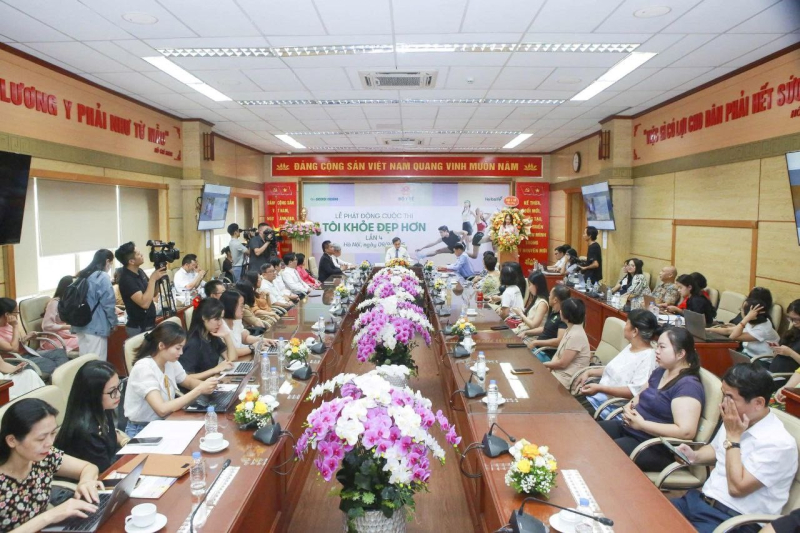 Họp báo Khởi động cuộc thi Tôi Khỏe Đẹp Hơn 2025 lần thứ 4