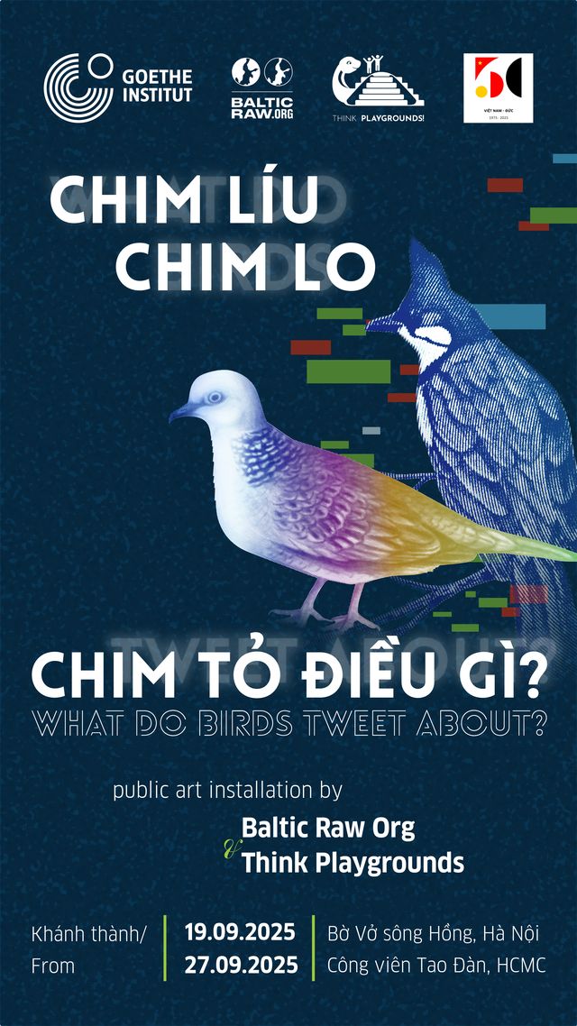 Dự án nghệ thuật mới được ra mắt tại công viên Tao Đàn