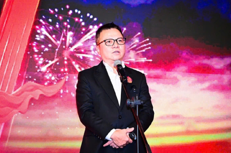 Ông Lê Quốc Minh - Tổng Biên tập Báo Nhân Dân phát biểu tại sự kiện.