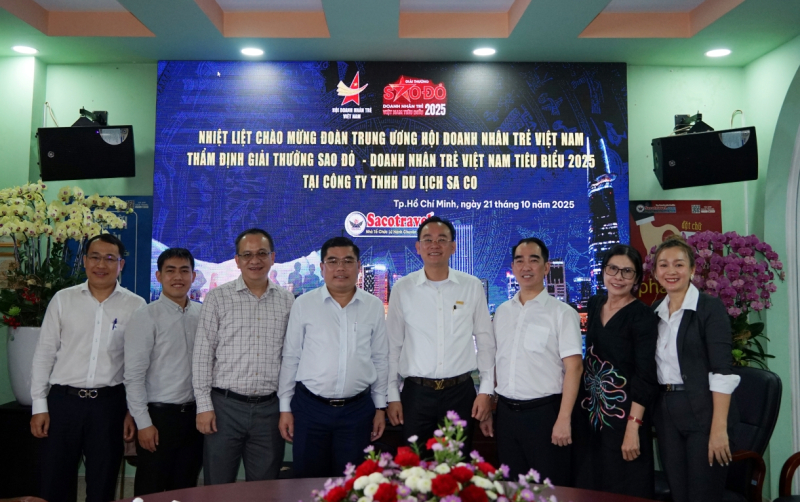 Đoàn thẩm định số 29 làm việc tại Công ty TNHH Du lịch Saco