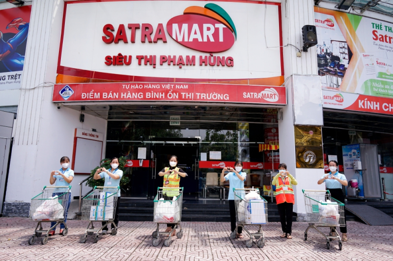 SATRA vẫn duy trì hoạt động ổn định khi đại dịch Covid-19 bùng phát... Ảnh: SATRA