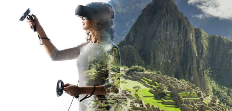 Ứng dụng công nghệ thực tế ảo tăng cường cơ hội tiếp xúc nhiều khách du lịch quốc tế thông qua đòn bẩy công nghệ 4.0. Ảnh: Internet