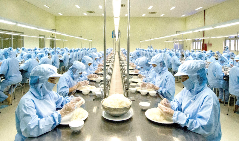 Xưởng sản xuất yến sào tinh chế của Công ty Yến sào Khánh Hòa