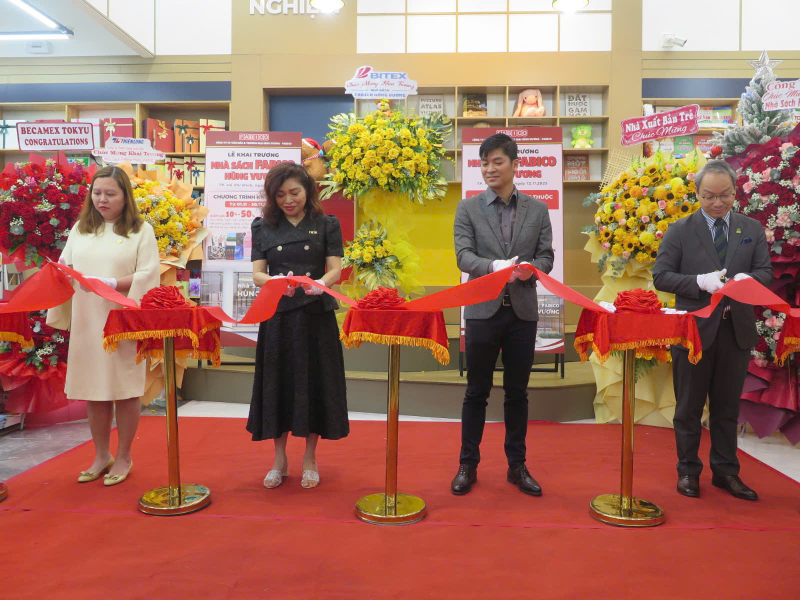 Nhà sách mới Fabico chính thức đi vào hoạt động