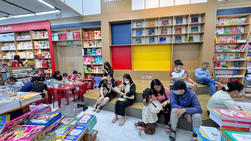 Điểm nhấn đọc sách dành cho các bạn nhỏ