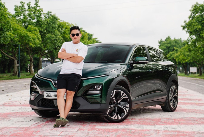 Anh Đỗ Tuấn Dũng (Hà Nội) cho rằng quyết định lựa chọn xe điện phù hợp với phong cách sống của mình.