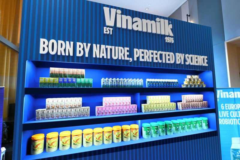 Vinamilk mang đến những sản phẩm đạt chuẩn quốc tế, đáp ứng nhu cầu dinh dưỡng của người Việt. Ảnh: Vinamilk