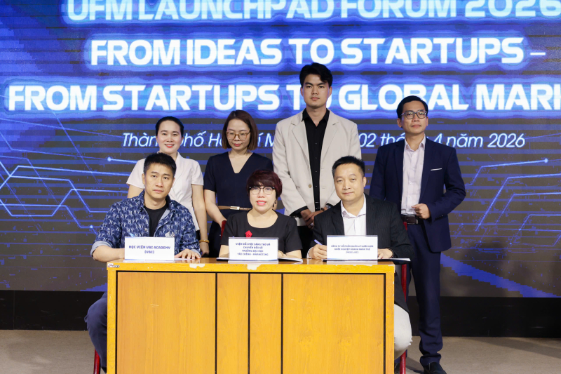 YESI và Innovation Hub thuộc UFM ký kết biên bản ghi nhớ nhằm góp phần xây dựng và phát triển hệ sinh thái khởi nghiệp