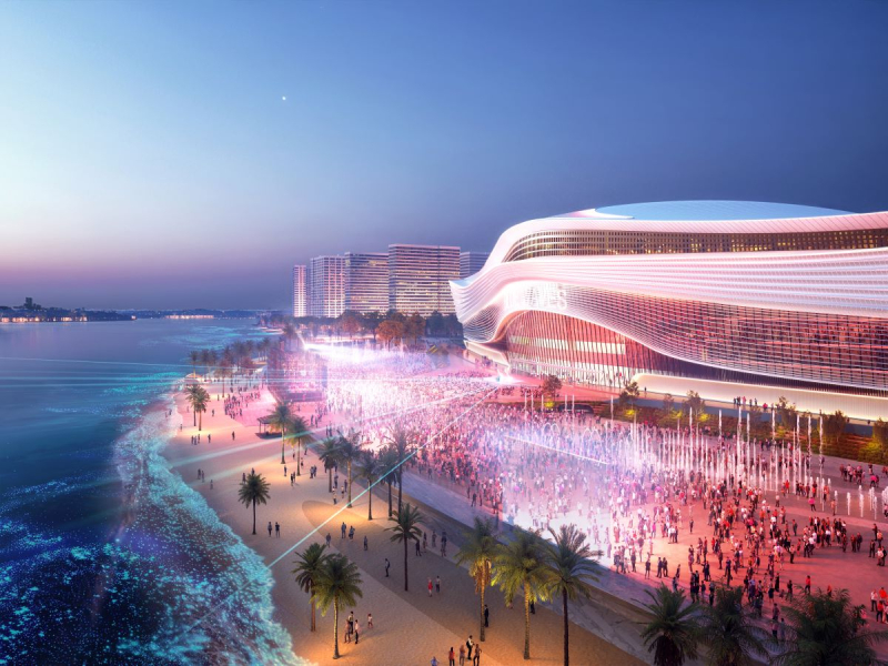 Nhà hát Sóng Xanh - tâm điểm nghệ thuật có sức chứa hơn 5.000 chỗ ngồi