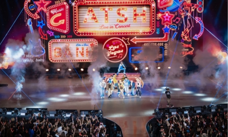 Concert Anh trai say hi tại Las Vegas (Mỹ) tháng 7/2025. Ảnh: DatVietVAC