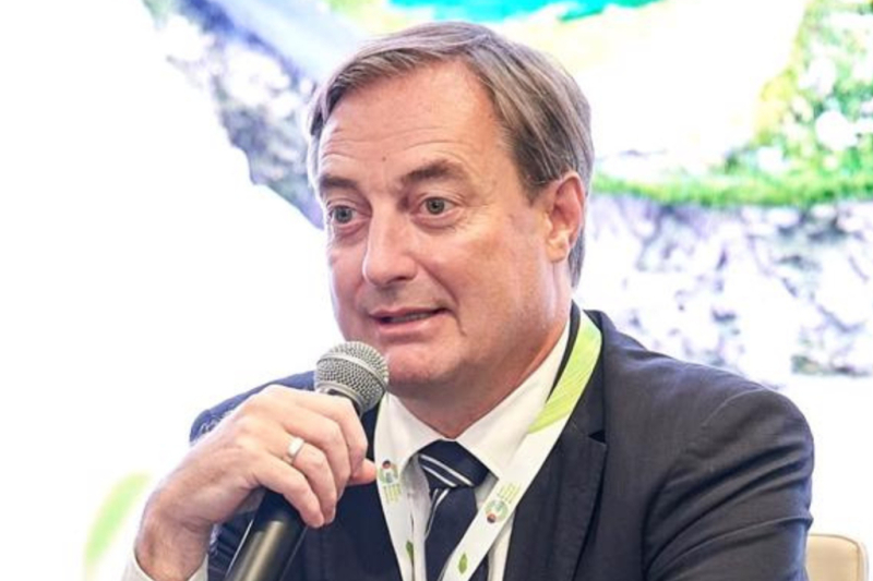 Chủ tịch Hiệp hội Doanh nghiệp châu Âu tại Việt Nam (EuroCham) Bruno Jaspaert. Ảnh: A.N/BNEWS