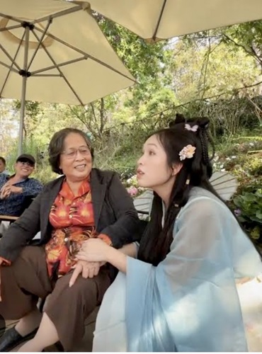 Nhân vật “Cô Long” trở thành biểu tượng nhận diện thương hiệu” trên mạng xã hội, tạo hiệu ứng “sợ bị bỏ lỡ”. Ảnh: Internet