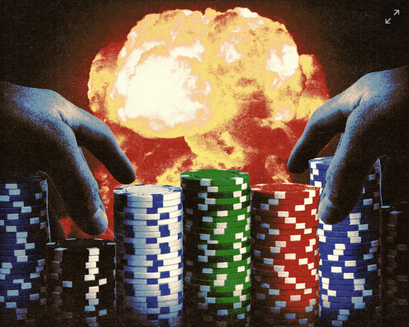 Sự bùng nổ của các thị trường cá cược trực tuyến như Polymarket và Kalshi đã cho phép đặt cược vào hầu hết mọi sự kiện tin tức, bao gồm cả chiến tranh Iran. Ảnh: Guardian