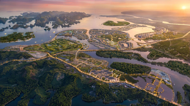 Vinhomes Global Gate Hạ Long kiến tạo một trung tâm kinh tế mới bên vịnh di sản