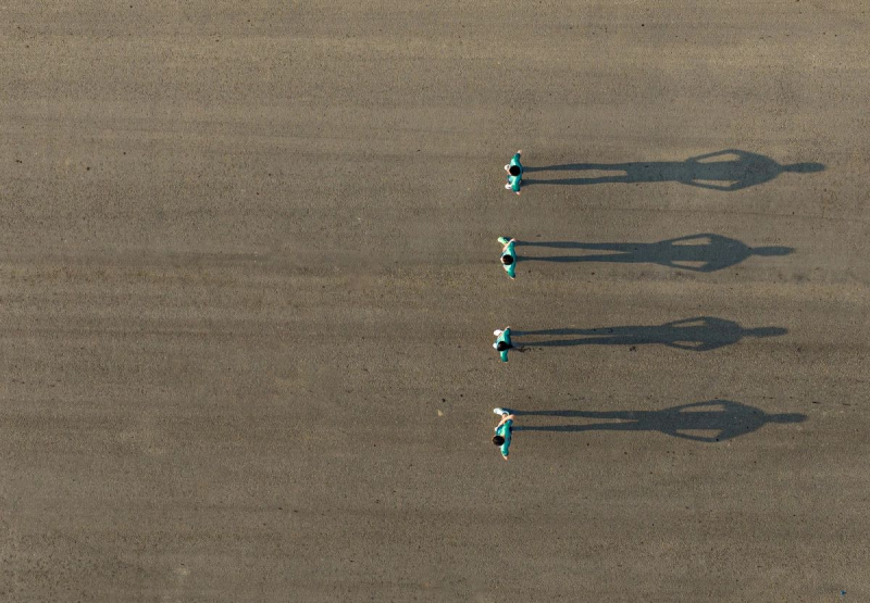 Các runner chạy trên Đại lộ Thời Đại để “test” trước cung đường VnExpress Marathon Green Paradise Cần Giờ, diễn ra ngày 1/5 tới