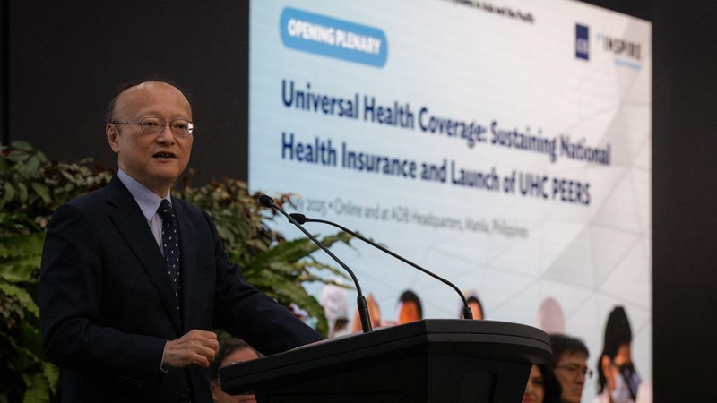 Chủ tịch Masato Kanda của Ngân hàng Phát triển Châu Á (ADB). Ảnh ADB