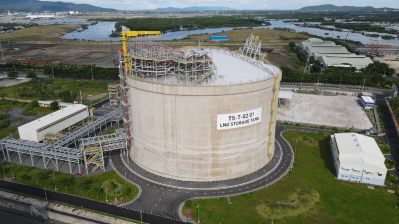 Kho cảng Thị Vải. Ản: Petrovietnam