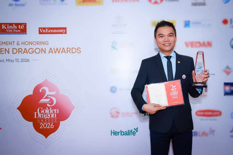 Herbalife Việt Nam tiếp tục được vinh danh tại Rồng Vàng 2026