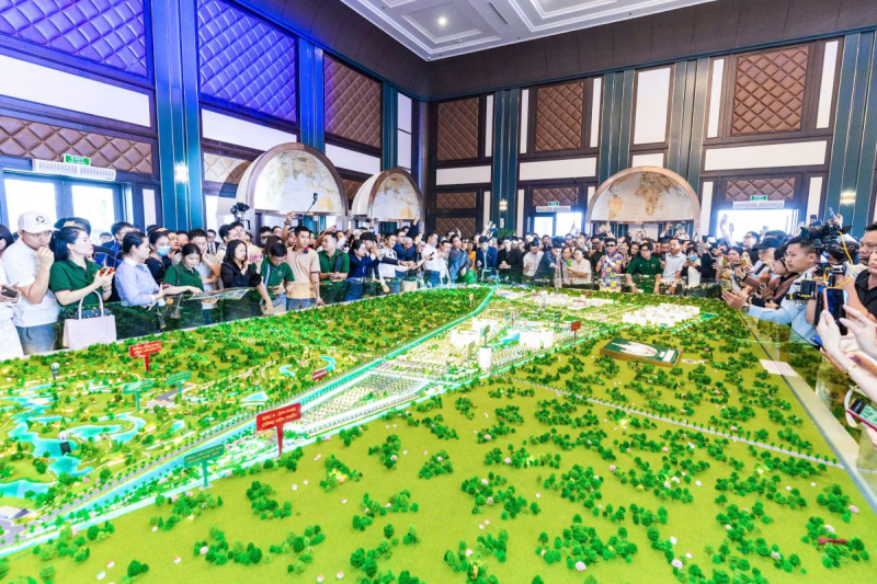 Vườn hoa nhà kính là 1 trong những tiện ích nổi bật của Vinhomes Sài Gòn Park, thu hút sự quan tâm của rất nhiều khách hàng
