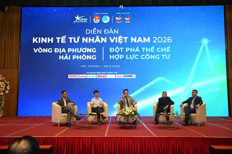 Diễn đàn Kinh tế tư nhân Việt Nam (VPSF) - Phiên đối thoại địa phương tại Hải Phòng ngày 9/6